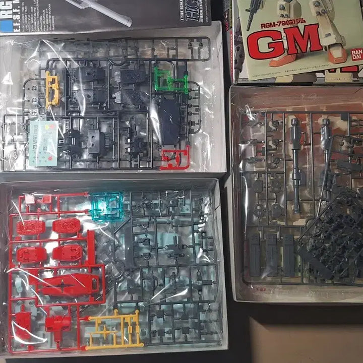 [SOLD OUT] HG 건담 GM 프라모델 3종 일괄 급처