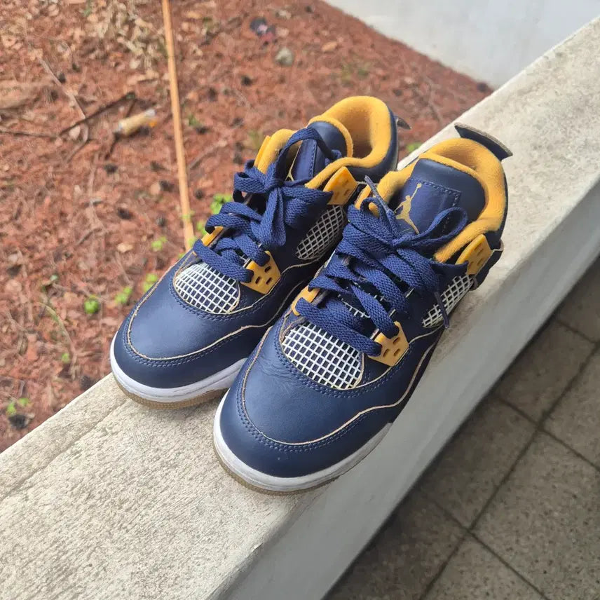 [BUNJANG] Nike Jordan 4 Retro Dunk From Above 230 Basketball Shoes / 조던4 레트로 덩크 프롬 어보브 230