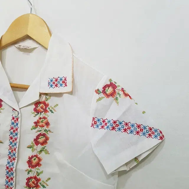 [BUNJANG] DAFF Linen Crop Shirt / DAFF 린넨 크롭 셔츠