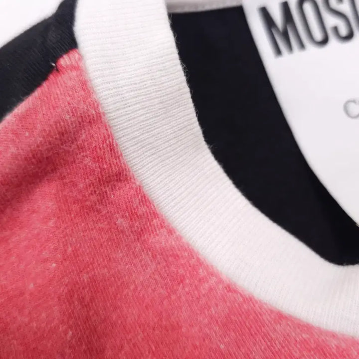 [BUNJANG] Moschino 90s Graphic T-shirt / 모스키노 90s 그래픽 반팔티
