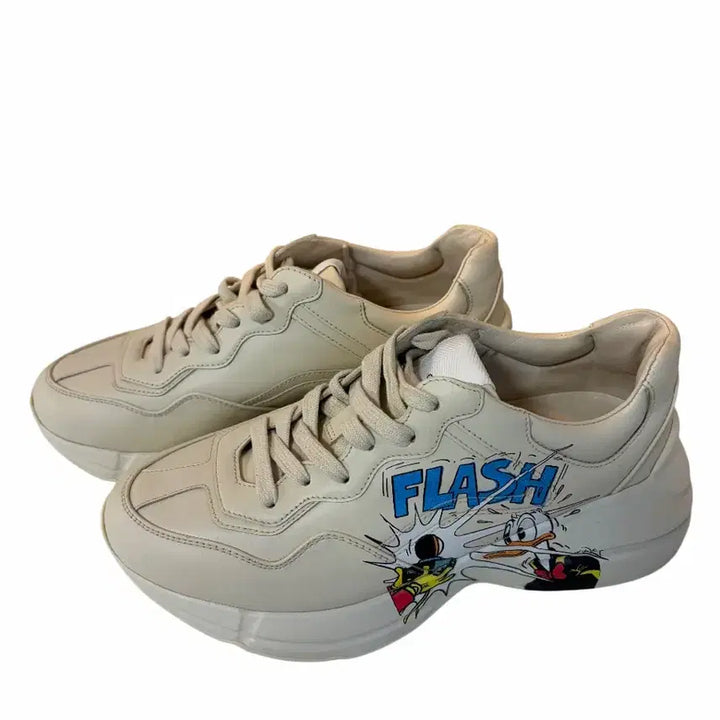 [BUNJANG] Gucci Donald Duck Rhyton Sneakers / 구찌X디즈니 도널드덕 라이톤 스니커즈