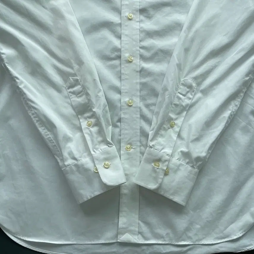 [BUNJANG] Polo Ralph Lauren Poplin Dress Shirt / [M] 폴로 랄프로렌 포플린 드레스 셔츠 커스텀 핏 이지 케어 QR인증