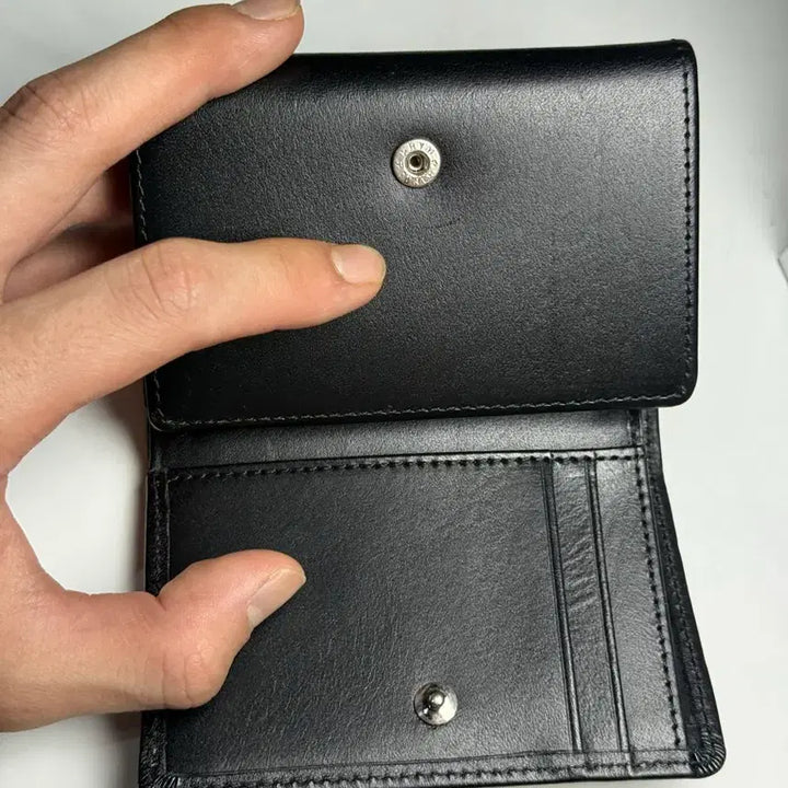 [BUNJANG] Hysteric Glamour Studded Bomb Logo Wallet / 히스테릭 글래머 스터드 폭탄 로고 반지갑