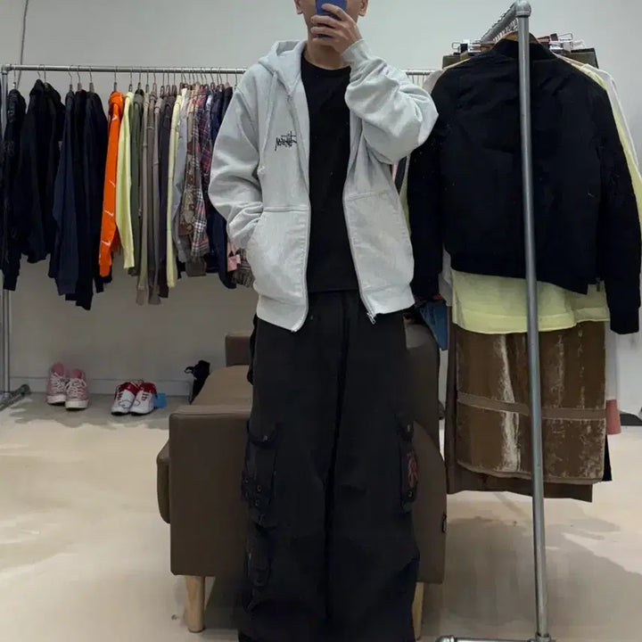 [SOLD OUT] 스투시 베이직 후드집업