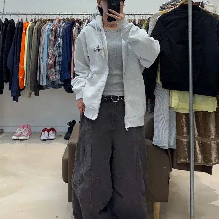 [SOLD OUT] 스투시 베이직 후드집업