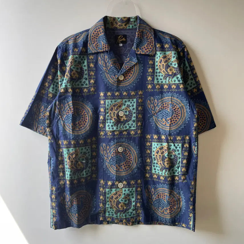 [BUNJANG] Needles Paisley Short Sleeve Shirt / 니들스 페이즐리 반팔셔츠