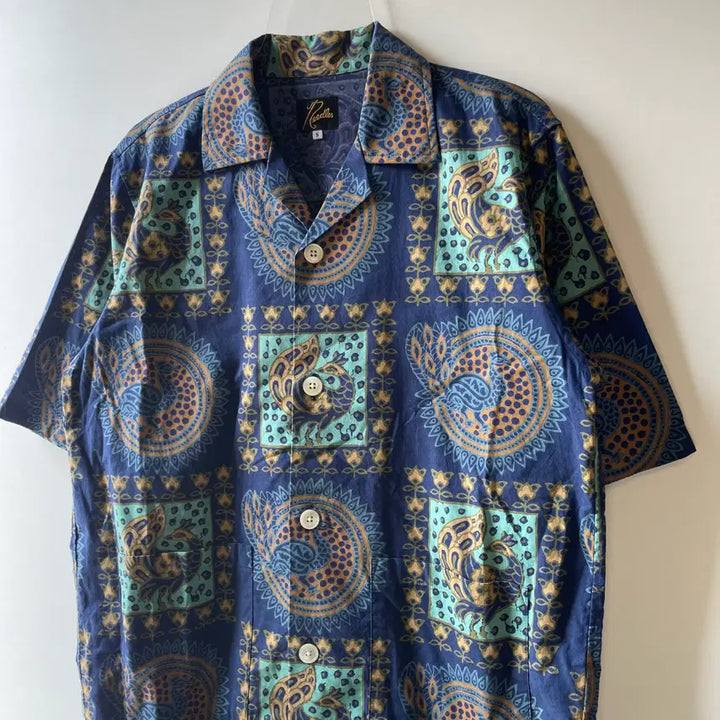[BUNJANG] Needles Paisley Short Sleeve Shirt / 니들스 페이즐리 반팔셔츠