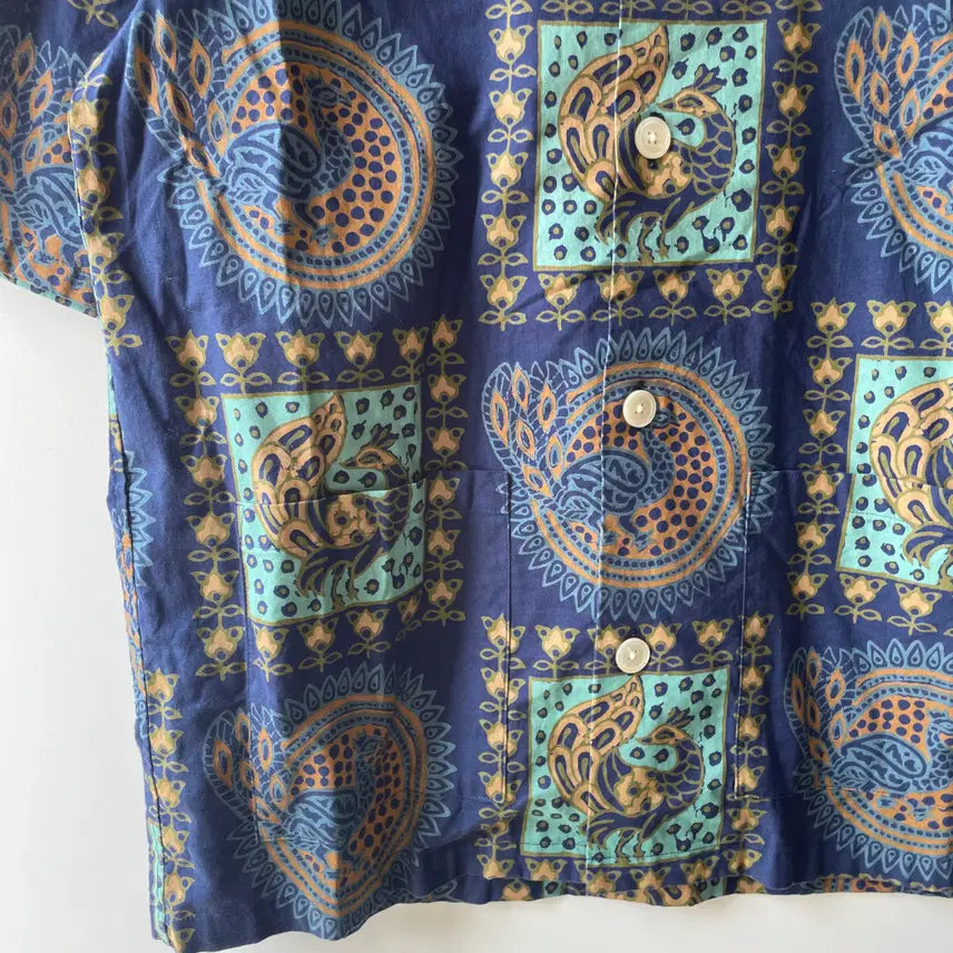 [BUNJANG] Needles Paisley Short Sleeve Shirt / 니들스 페이즐리 반팔셔츠