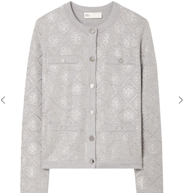 [BUNJANG] Tory Burch Kendra Cardigan Gray XS / 토리버치 켄드라 가디건 그레이색 판매합니다. 사이즈 XS