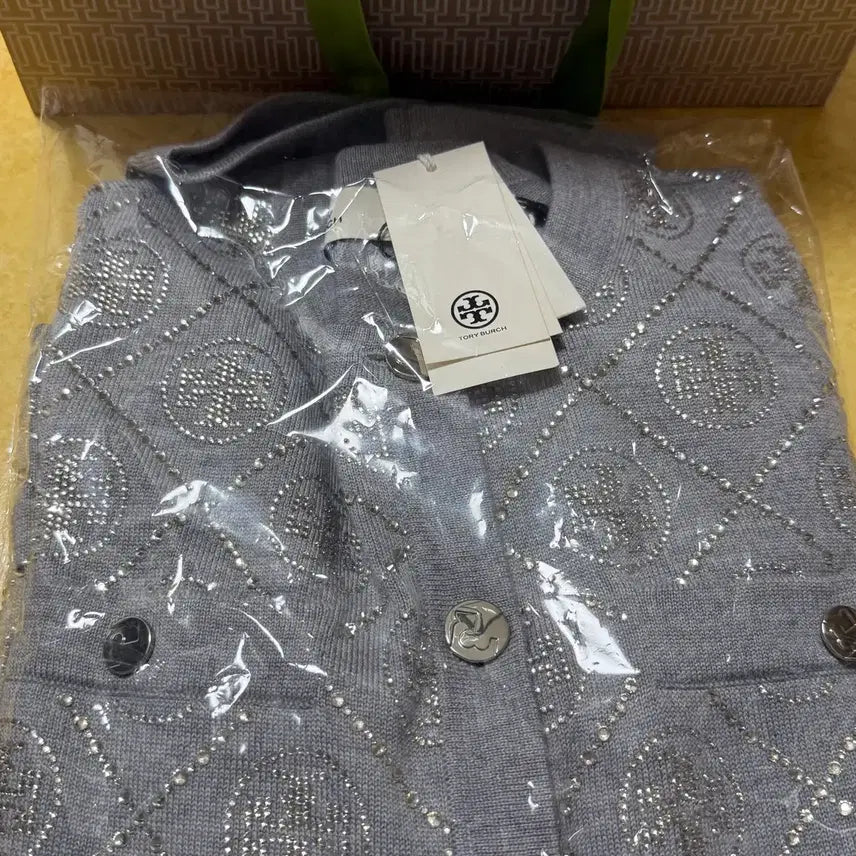 [BUNJANG] Tory Burch Kendra Cardigan Gray XS / 토리버치 켄드라 가디건 그레이색 판매합니다. 사이즈 XS