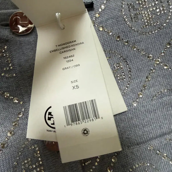 [BUNJANG] Tory Burch Kendra Cardigan Gray XS / 토리버치 켄드라 가디건 그레이색 판매합니다. 사이즈 XS