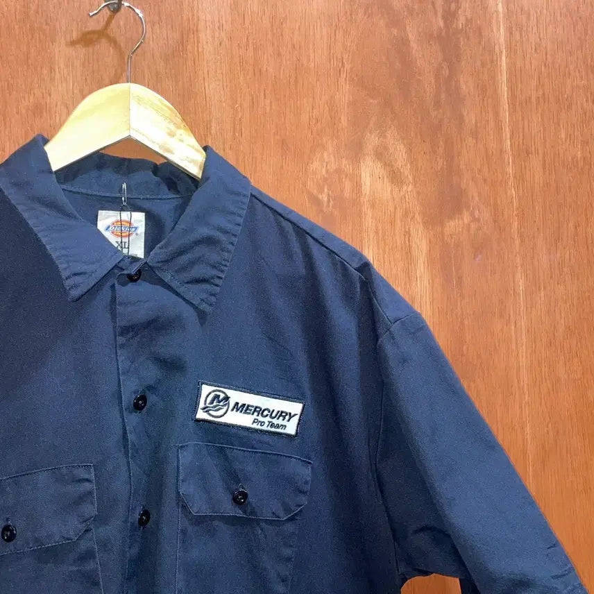 [BUNJANG] Dickies Work Shirt (XL) - Black / (XL) Dickies 디키즈 반팔 워크 셔츠 블랙