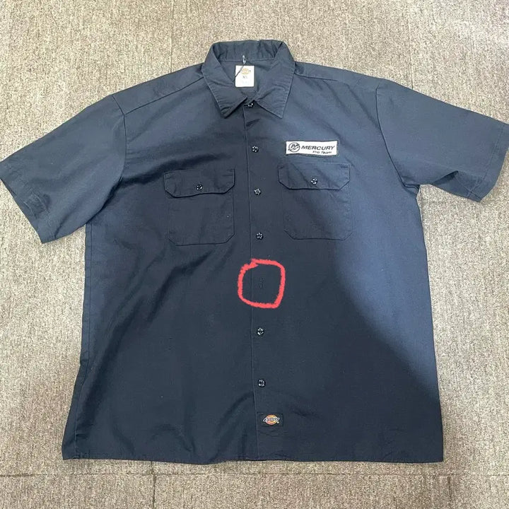 [BUNJANG] Dickies Work Shirt (XL) - Black / (XL) Dickies 디키즈 반팔 워크 셔츠 블랙