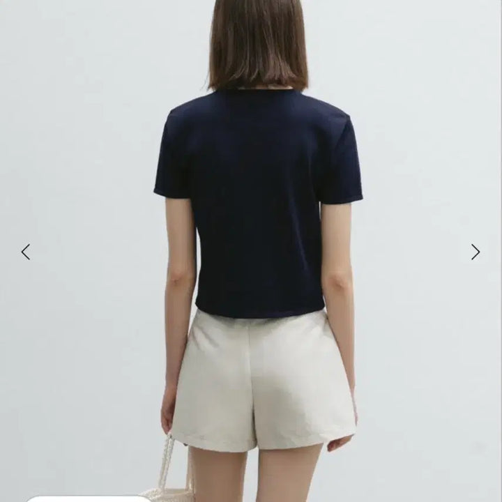 [BUNJANG] SIE Amber Half Sleeve Cardigan Navy S / 시에 앰버 하프 슬리브 가디건 네이비 S