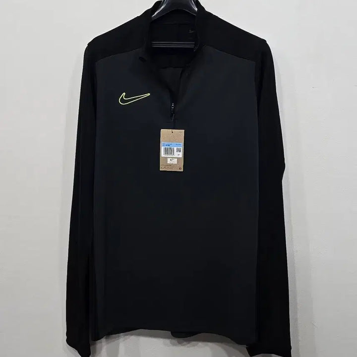 [SOLD OUT] [95] 남성 나이키 블랙 하프집업 긴팔 티셔츠 새상품