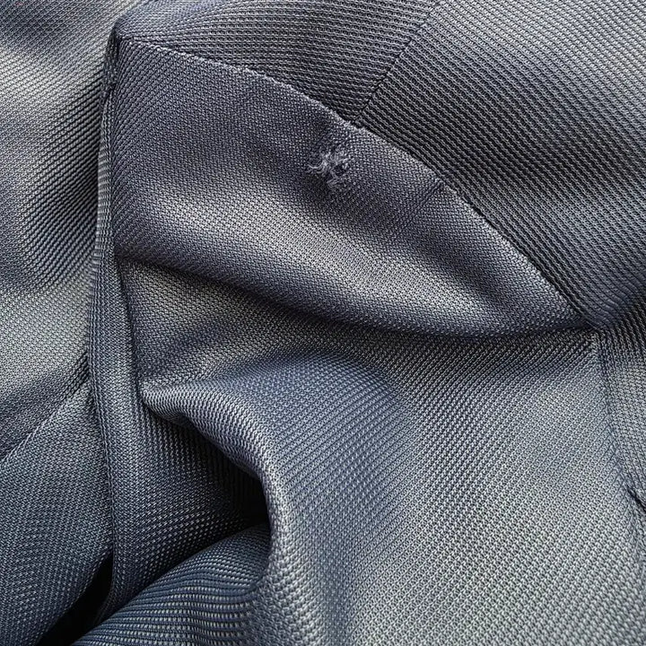 [BUNJANG] Navy Satin Gold Button Set / 네이비 새틴 포인트 볼드 금장 단추 셋업