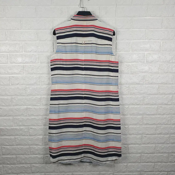 [BUNJANG] BCBG Linen Sleeveless Shirt Dress / [66]BCBG 린넨 민소매 셔츠 원피스
