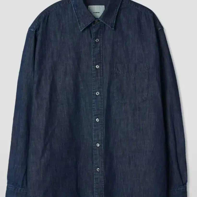 [SOLD OUT] 인더로우 WASHED DENIM SHIRT INDIGO BLUE 3