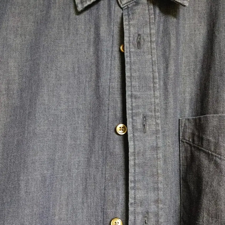 [SOLD OUT] 인더로우 WASHED DENIM SHIRT INDIGO BLUE 3