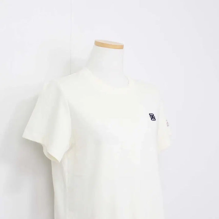 [SOLD OUT] 정품] 세터 여성 라운드티 반팔 아이보리 면  최신상 WS 정인샵