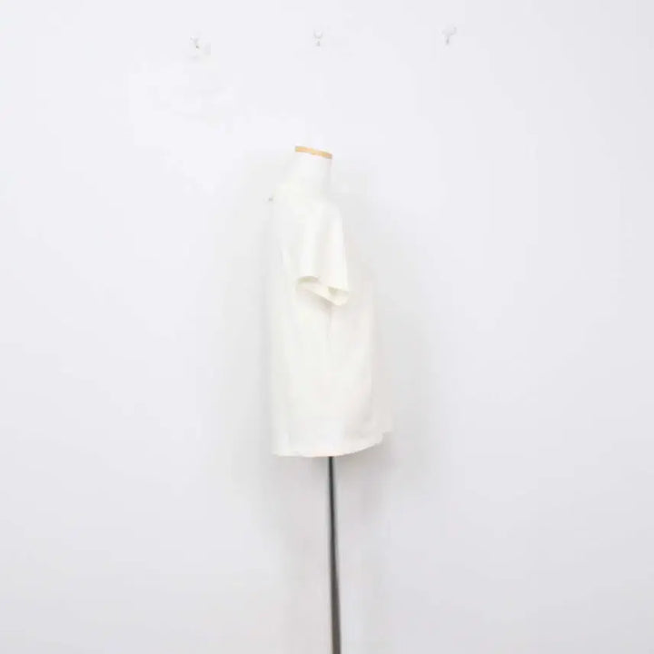 [SOLD OUT] 정품] 세터 여성 라운드티 반팔 아이보리 면  최신상 WS 정인샵