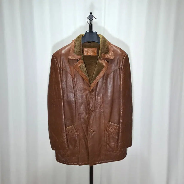 [BUNJANG] Winchester USA Vintage Mouton Sheepskin Jacket / (택포) 윈체스터 USA 빈티지 무스탕 50 B771
