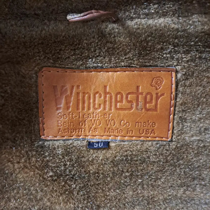 [BUNJANG] Winchester USA Vintage Mouton Sheepskin Jacket / (택포) 윈체스터 USA 빈티지 무스탕 50 B771