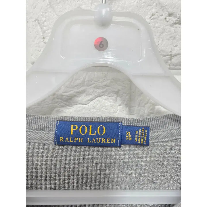 [BUNJANG] Polo Ralph Lauren Waffle Round T-shirt / L 폴로랄프로렌 와플 라운드티 C827