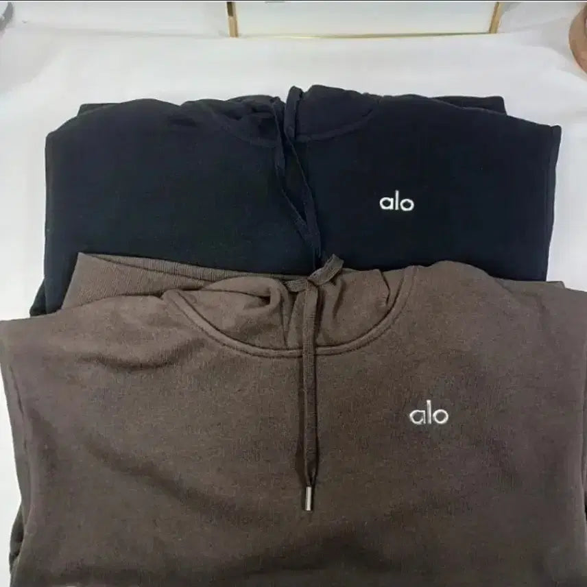 [SOLD OUT] 알로 후드티 블랙L