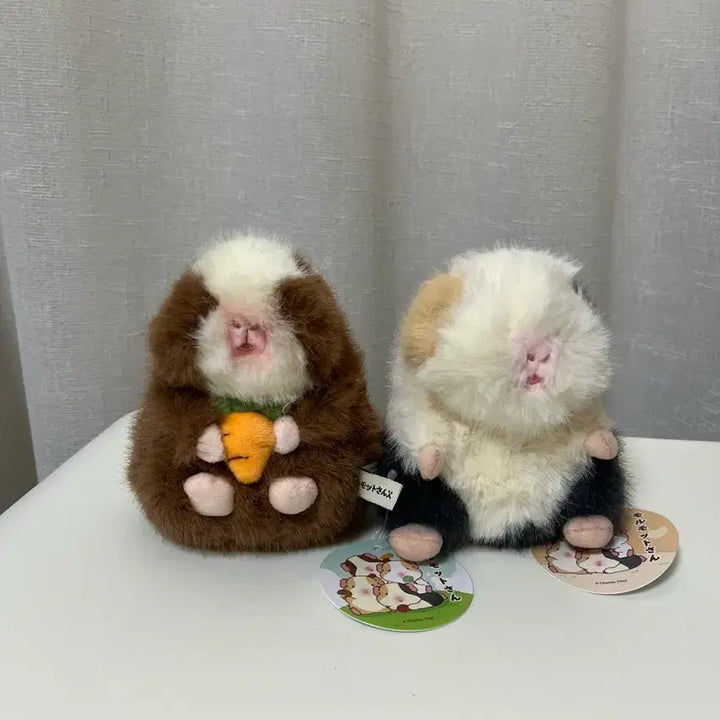 [BUNJANG] Moru Motto San Vegetable Meal Keyring / 모루못토상 기니피그 딤그레이 키링