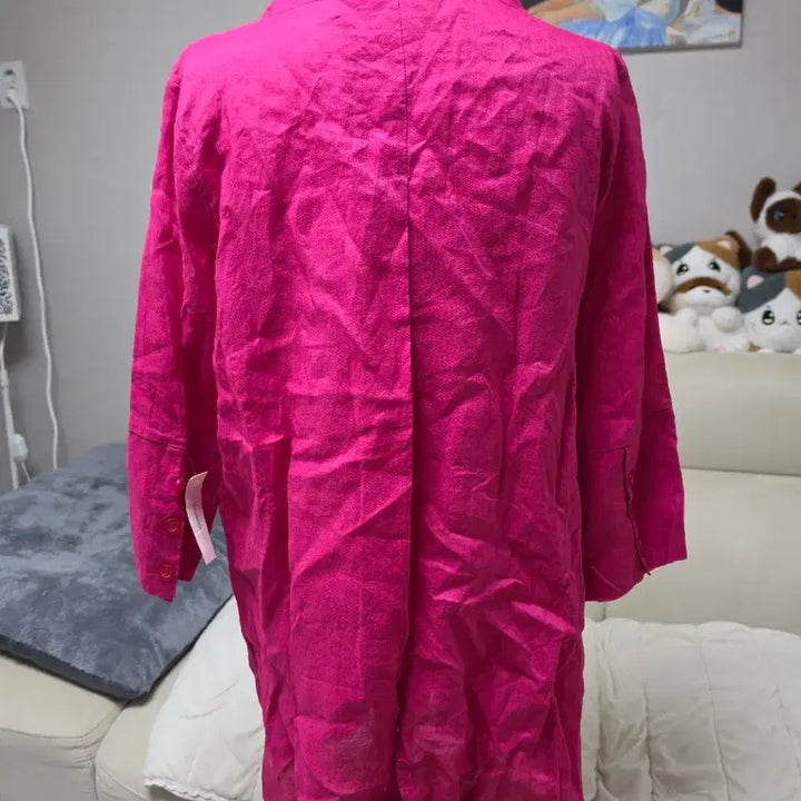 [SOLD OUT] <새상품> 롱 셔츠 원피스 가디건 (택가 38000원)