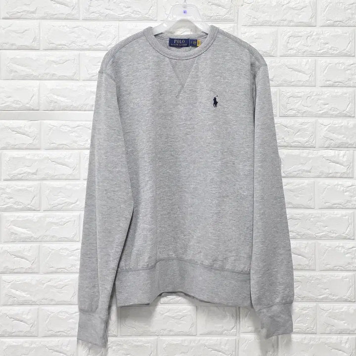 [BUNJANG] Polo Ralph Lauren Gray Sweatshirt / M 폴로랄프로렌 그레이 맨투맨 C828