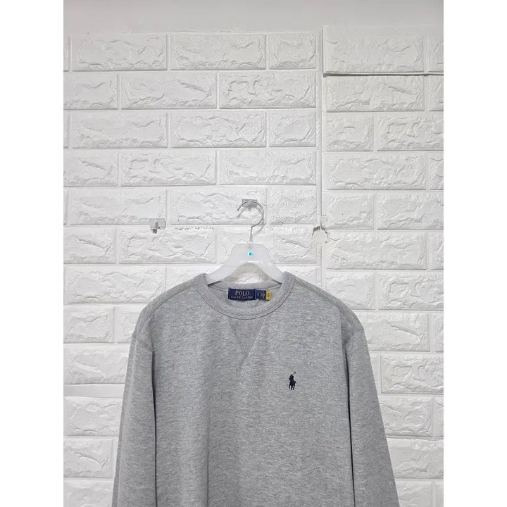 [BUNJANG] Polo Ralph Lauren Gray Sweatshirt / M 폴로랄프로렌 그레이 맨투맨 C828