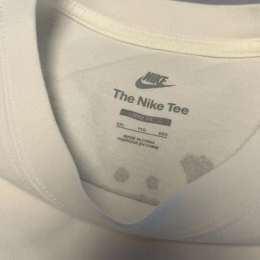 [SOLD OUT] 나이키 x 스투시 NRG FL SS 8볼 티셔츠 화이트