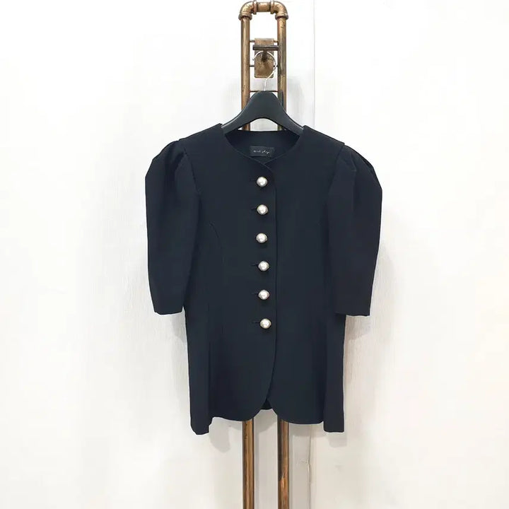 [BUNJANG] Workshop Puff Sleeve Short-Sleeve Jacket (Size 55) / (JJ29937)워크샵 (workshop) 퍼프 소매 반팔 자켓 55