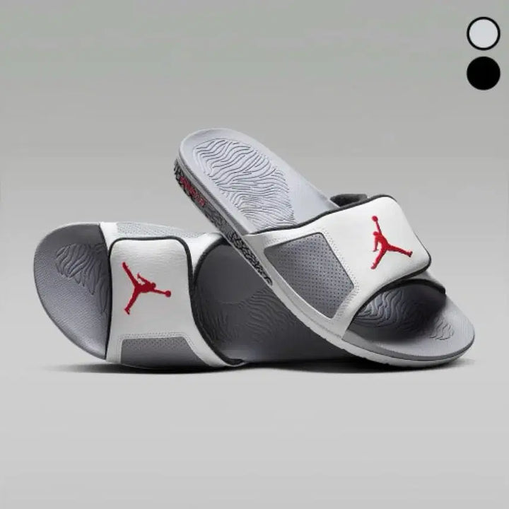 [BUNJANG] Nike Jordan Hydro 3 Grey Slippers / 나이키 조던 하이드로 3 회색 슬리퍼 854556-101