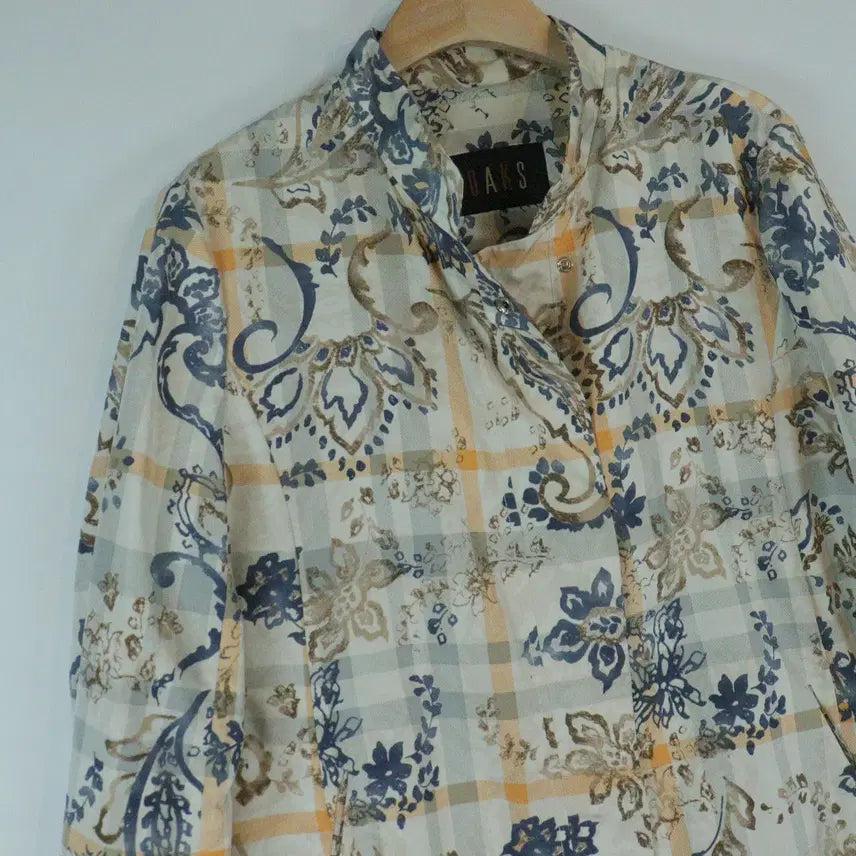 [SOLD OUT] 닥스 DAKS 플라워 패턴 경량 자켓 94-165 정품 중년여성