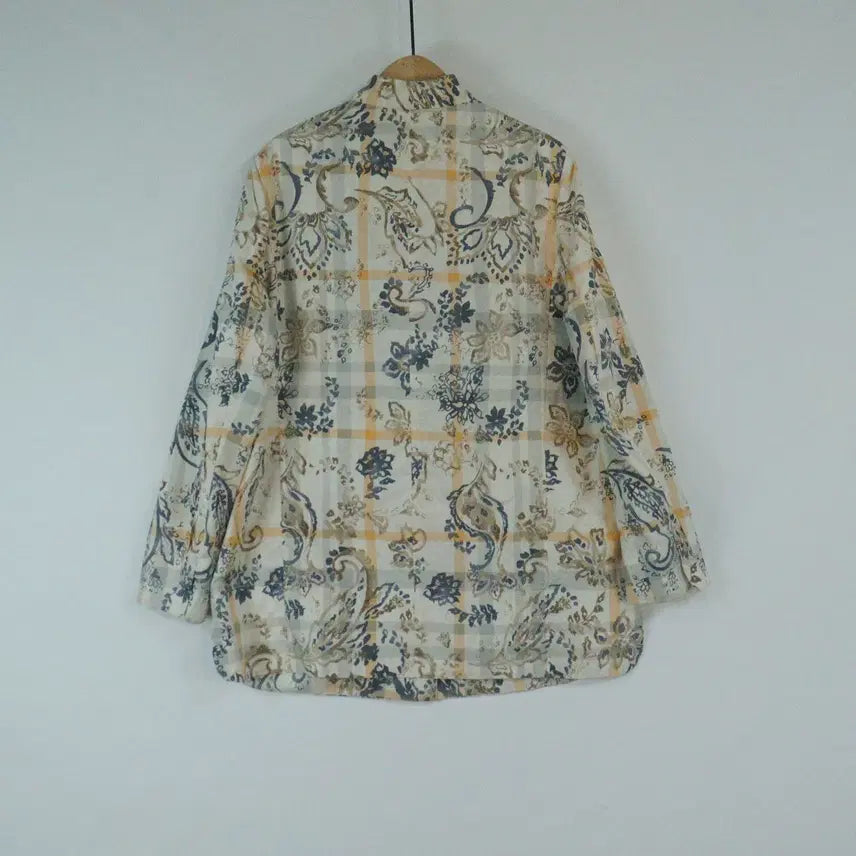 [SOLD OUT] 닥스 DAKS 플라워 패턴 경량 자켓 94-165 정품 중년여성