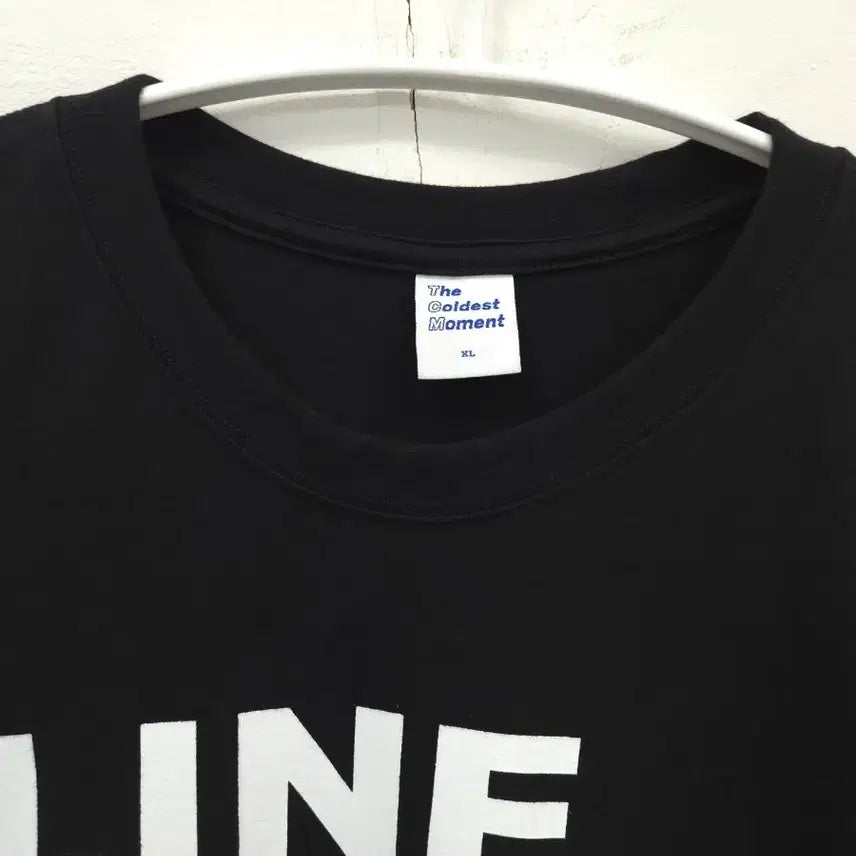 [BUNJANG] XL The Coldest Moment TCM Online Black Short Sleeve / XL 더콜디스트모먼트 TCM ONLINE 반팔 블랙