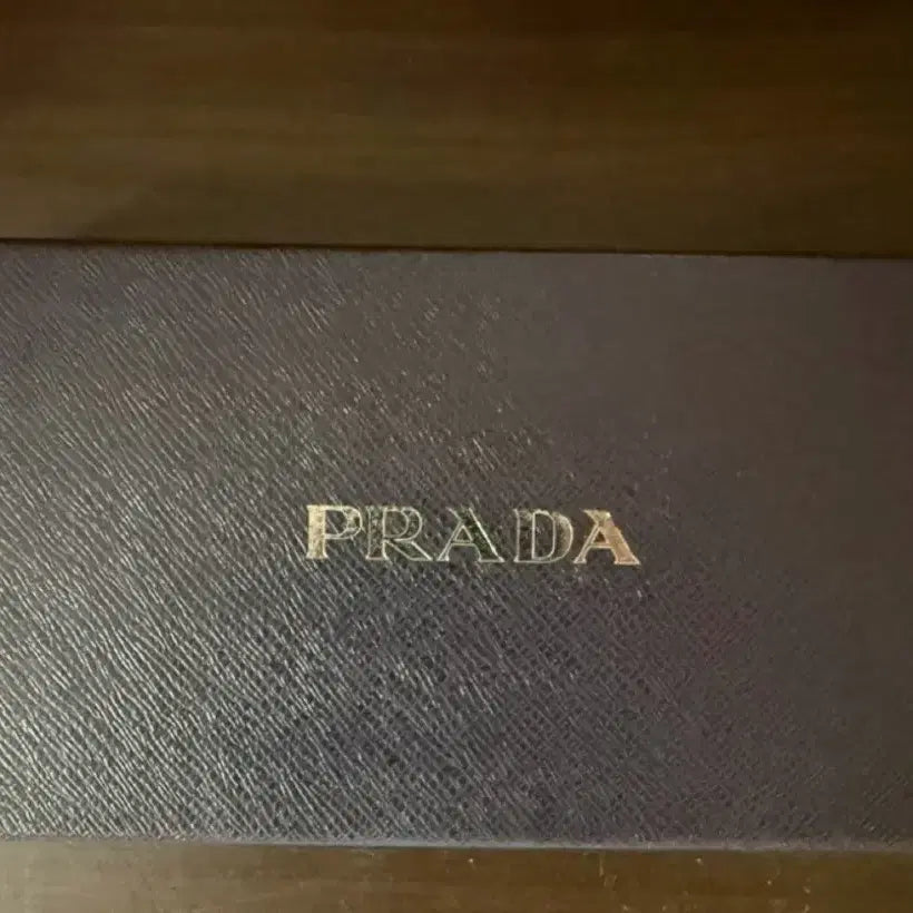 [BUNJANG] Prada Black Leather Bolo Tie / 프라다 블랙가죽 볼로타이