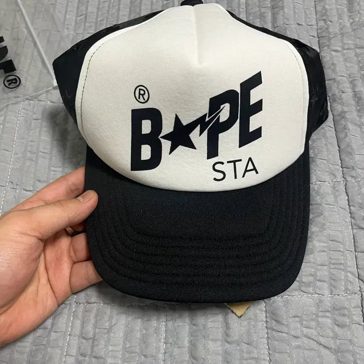 [BUNJANG] BAPE Star Mesh Cap Black / BAPE 베이프 스타 메쉬 캡 블랙 [OS]