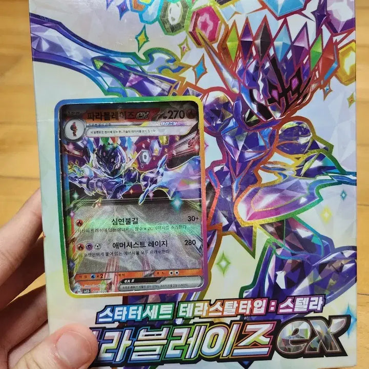 [BUNJANG] Pokemon Starter Set - Charizard / 포켓몬 카드 스타터세트 파라블레이즈