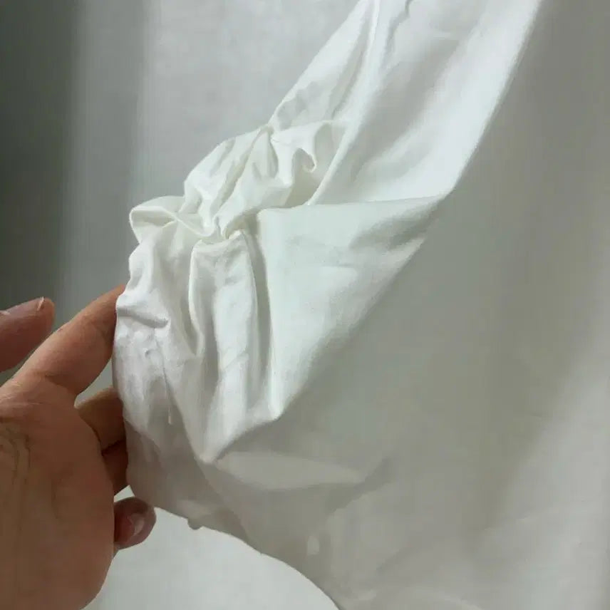 [BUNJANG] COS White Puff Blouse / COS 코스 화이트 퍼프 블라우스