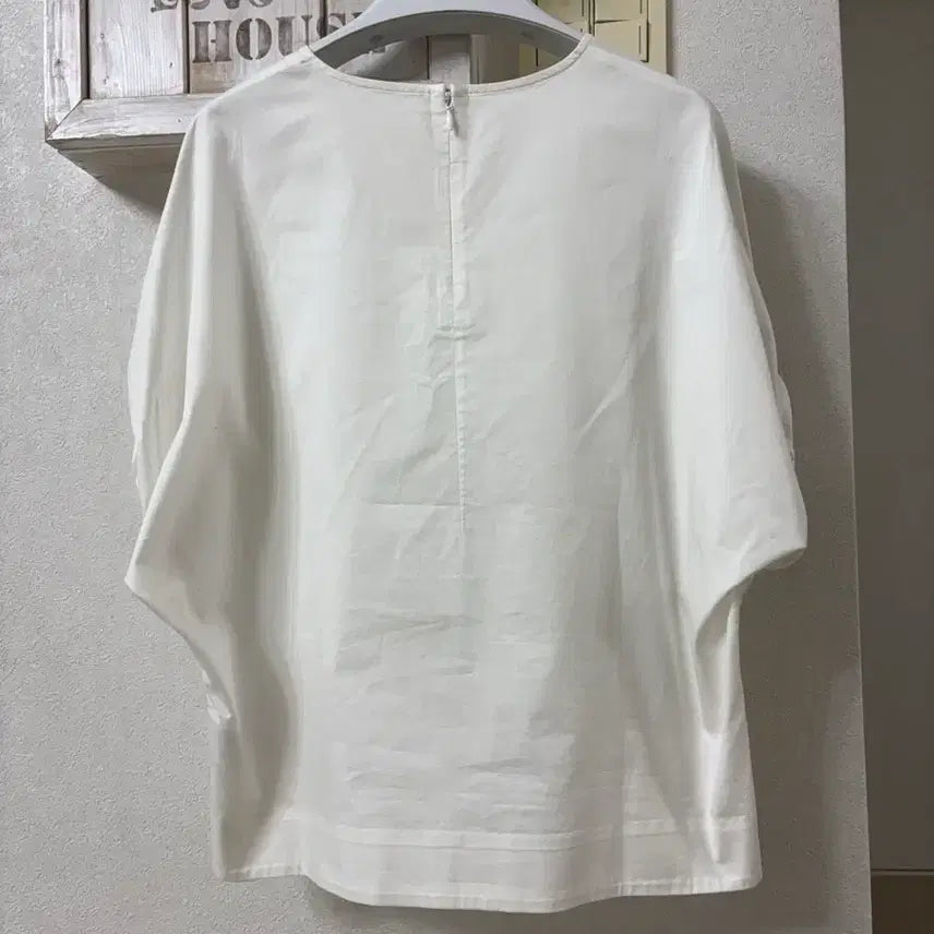 [BUNJANG] COS White Puff Blouse / COS 코스 화이트 퍼프 블라우스