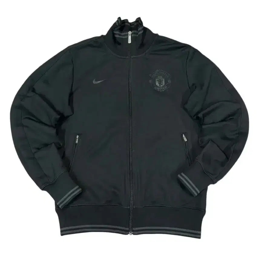 [BUNJANG] Nike x Manchester United Track Jacket / [빈티지 최상품] 나이키x맨유 트렉 자켓 올블랙