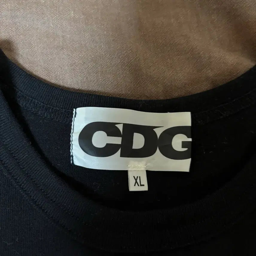 [SOLD OUT] [XL] CDG 꼼데가르송 1986 블랙 반팔 티셔츠