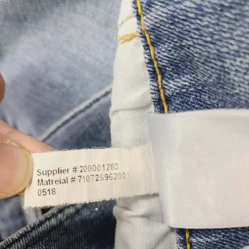 [BUNJANG] Polo Ralph Lauren Hampton Relaxed Straight Jeans / [정품] 폴로 랄프로렌 햄튼 릴렉스 스트레이트 진 33x32 연청