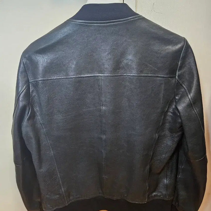 [BUNJANG] Noir Larmes MA-1 Leather Jacket / 44) 느와르 라르메스 MA-1 가죽 자켓