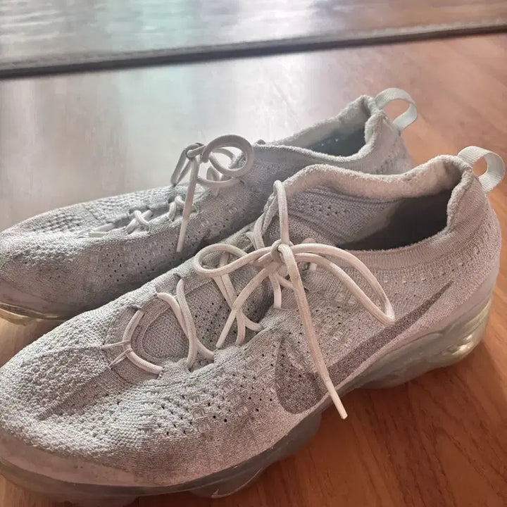 [BUNJANG] Nike Air VaporMax Flyknit 3 Pure Platinum Sneakers / 나이키 베이퍼맥스 플라이니트3 퓨우 플래티넘