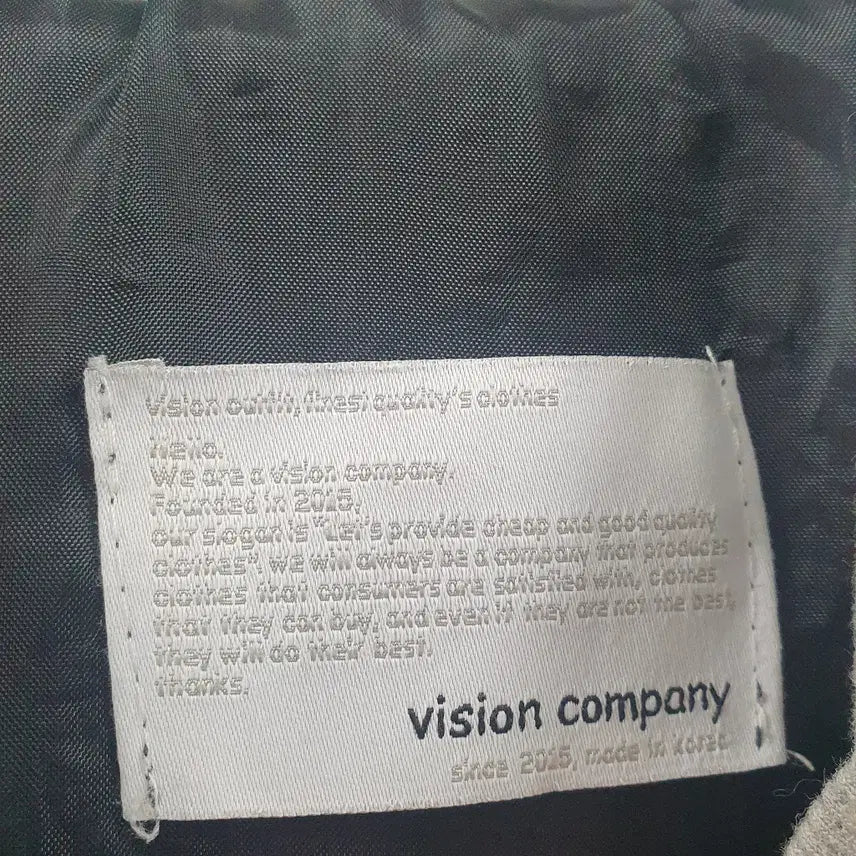 [BUNJANG] F Vision Company Black Hooded Zip-Up Jacket / F 비전컴퍼니 남성 블랙 후드집업자켓